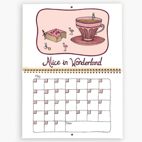 Book Themed Perpetual Calendar (Birthday Calendar)