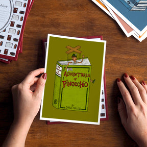 Pinocchio Art - Book Artwork