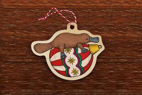 Platypus - Christmas Ornament