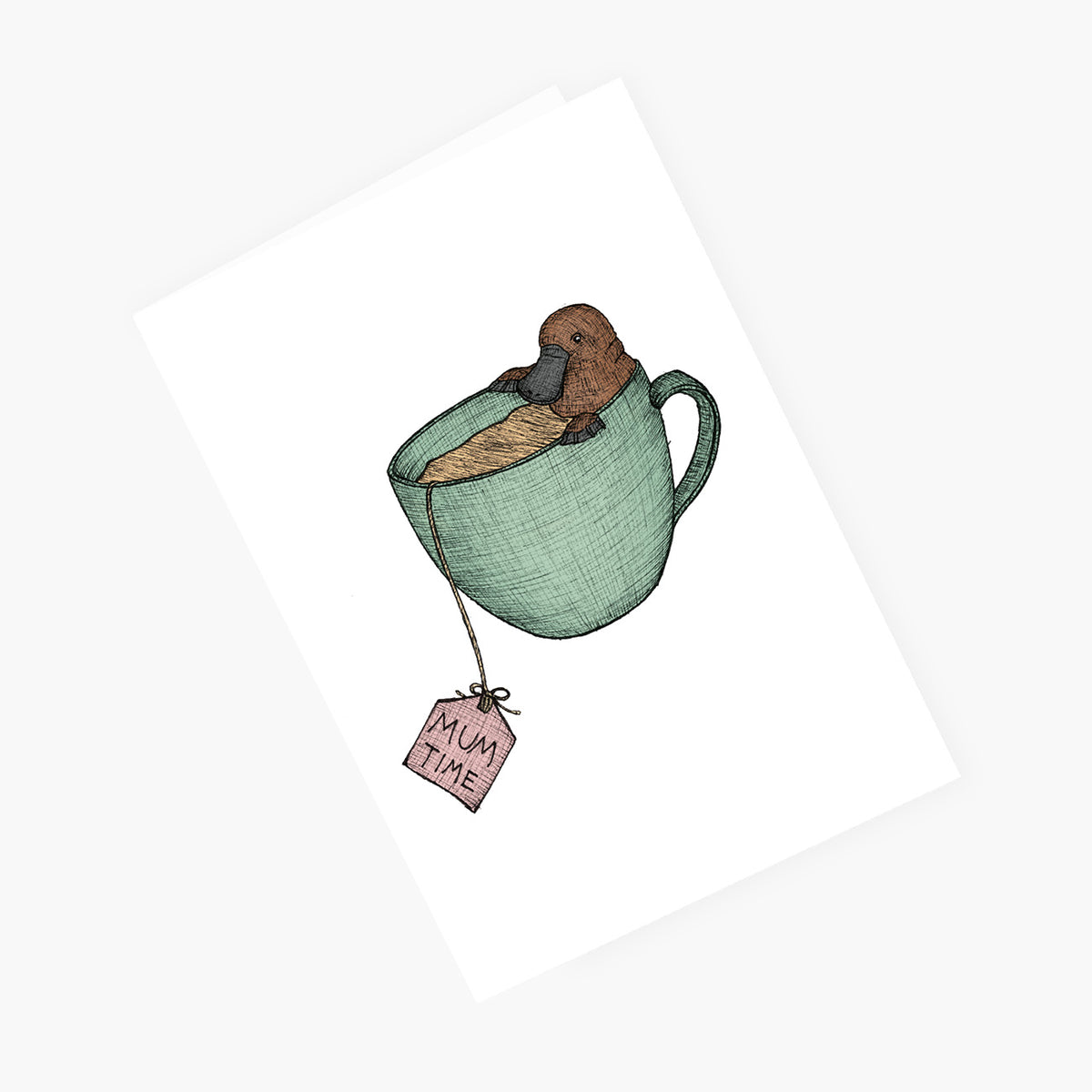 Platypus Mum - Australian Mother's Day Card