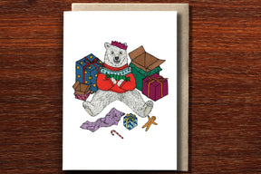 Polar Bear - Christmas Card