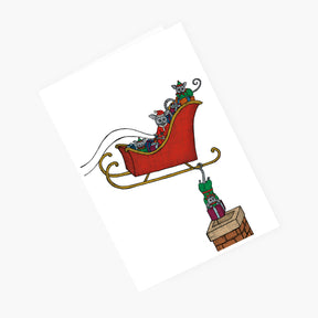 Possum Santa - Christmas Card