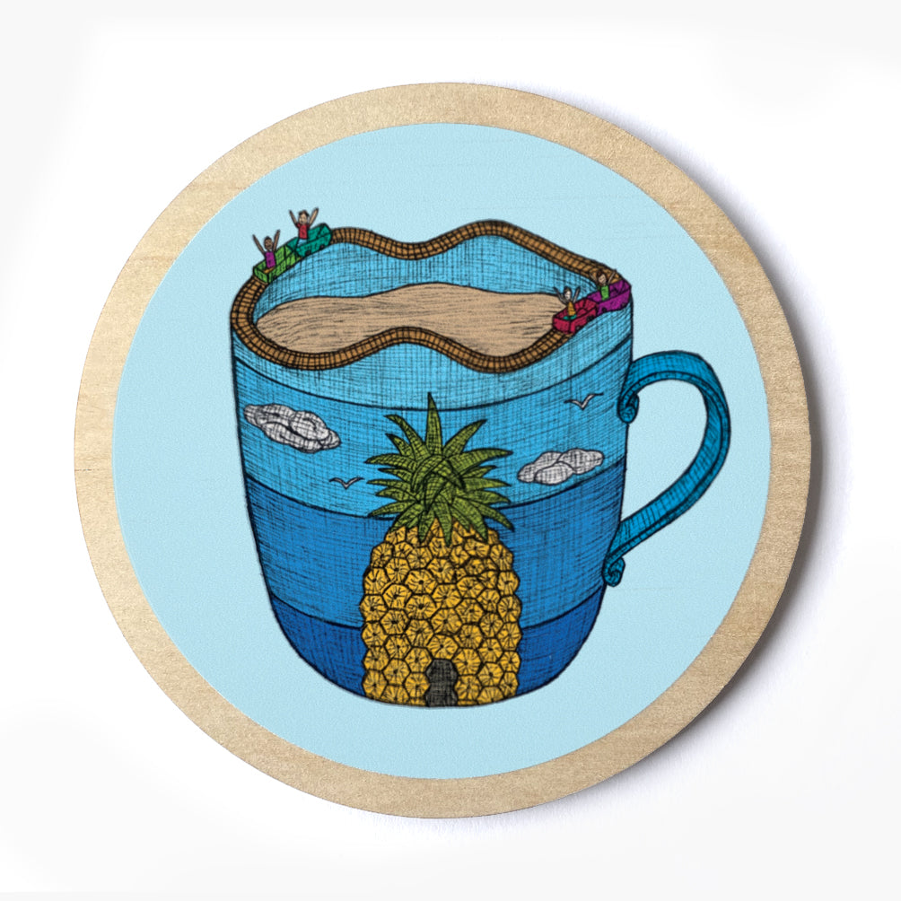 Queensland Coaster - Drink Coaster