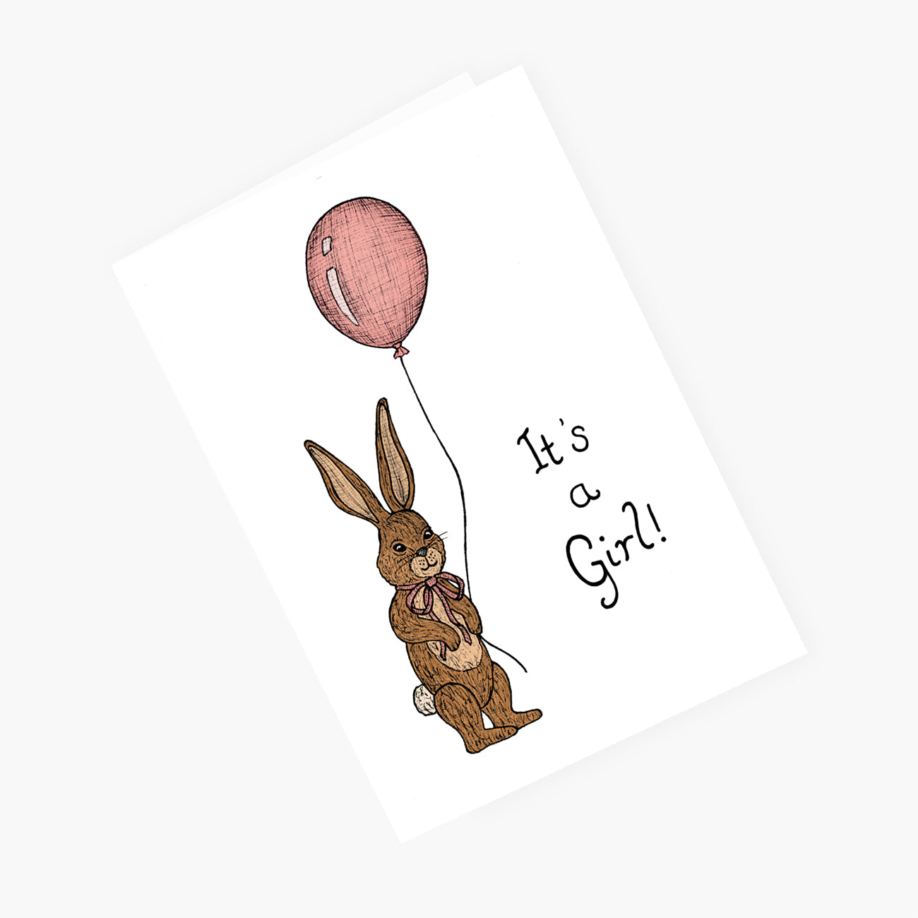 It's a Girl - Card for Newborn