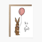 It's a Girl - Card for Newborn