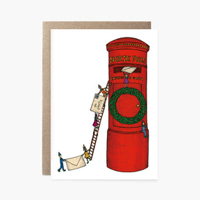Santa's Postbox - Christmas Card
