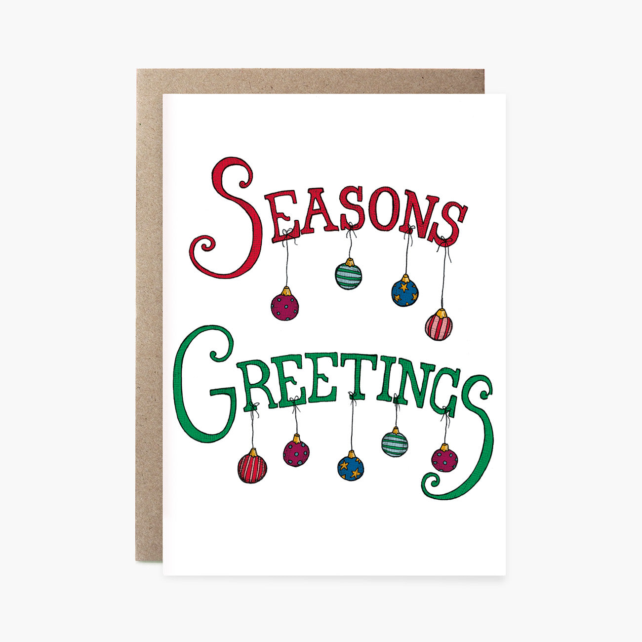 Seasons Greetings - Christmas Card