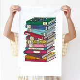 Second Edition Book Lovers - Art Tea Towel