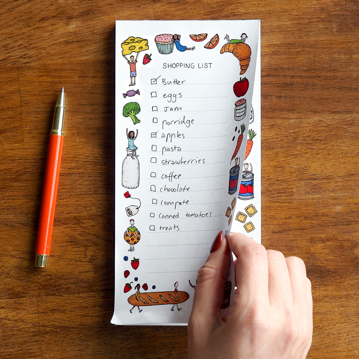 Magnetic Shopping List