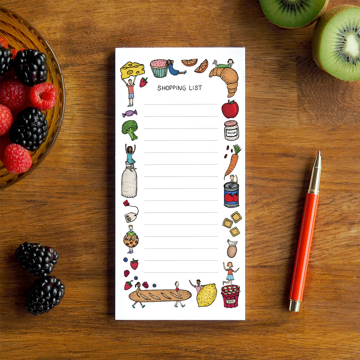 Magnetic Shopping List