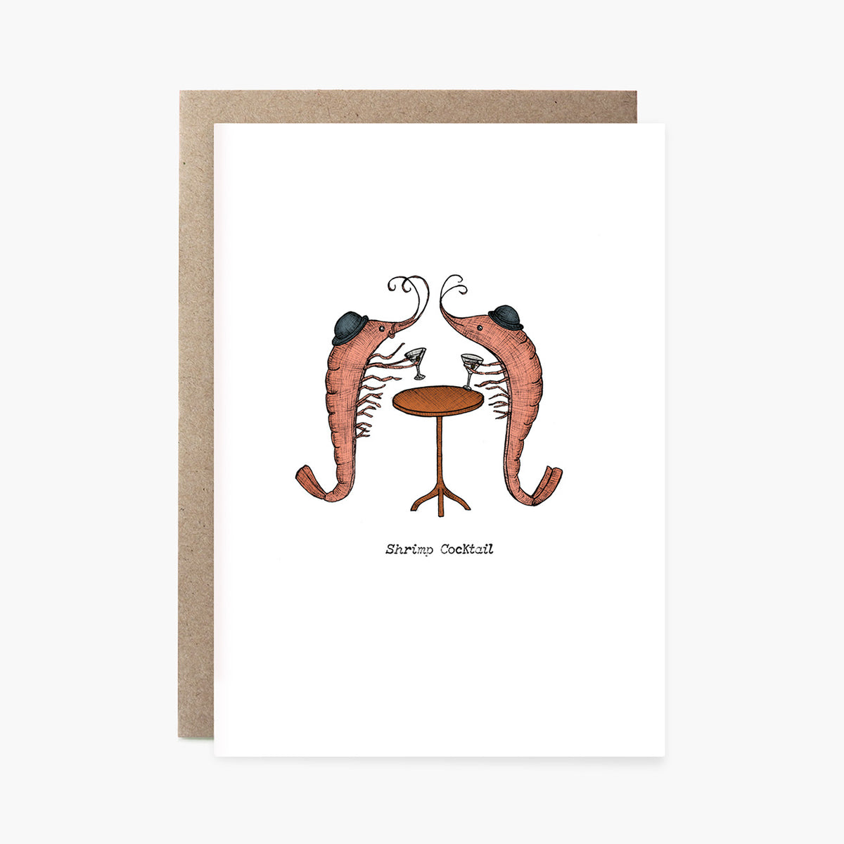 Shrimp Cocktail - Greeting Card