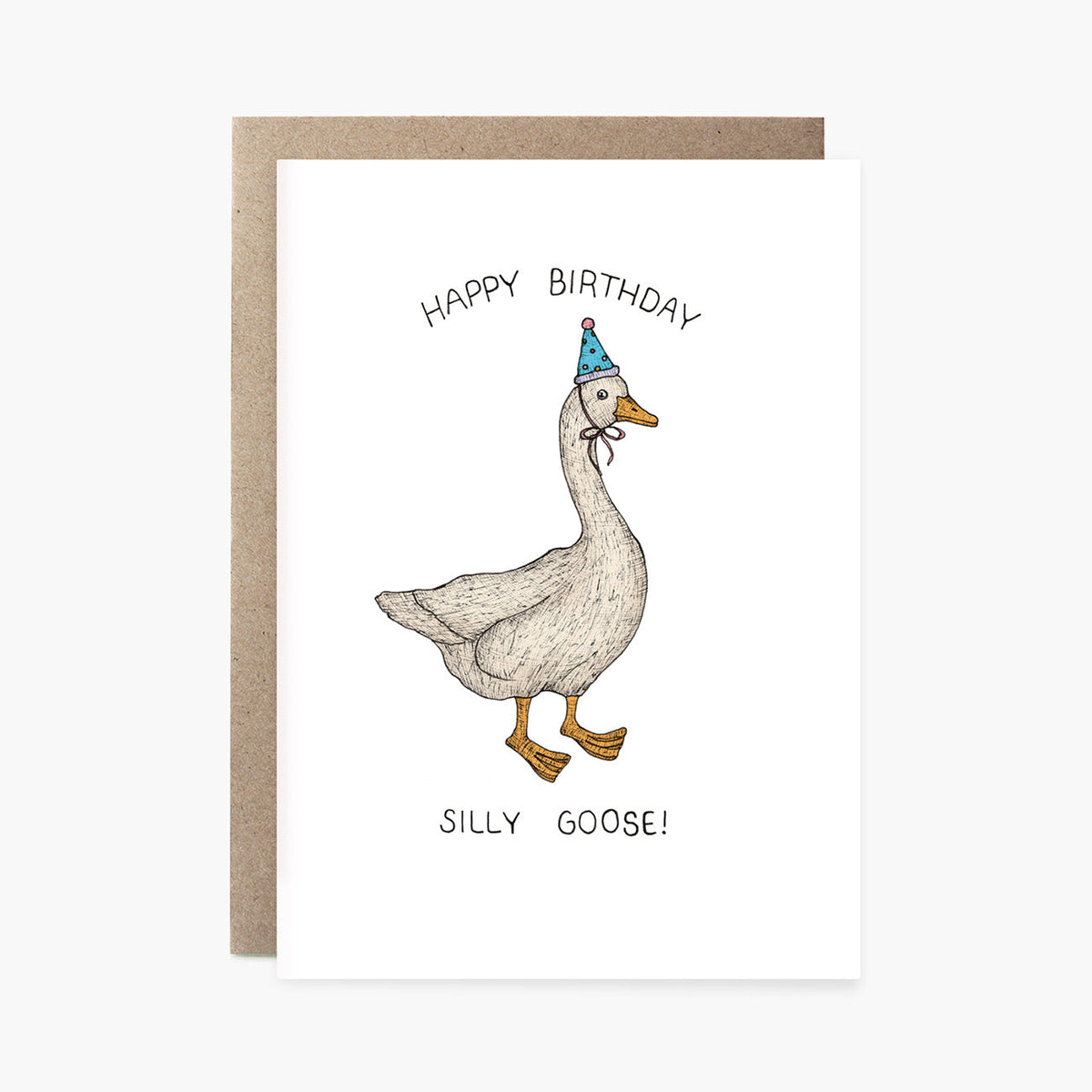Silly Goose - Birthday Card