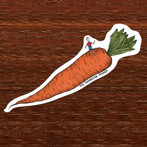 Carrot Sticker - Vinyl Stickers