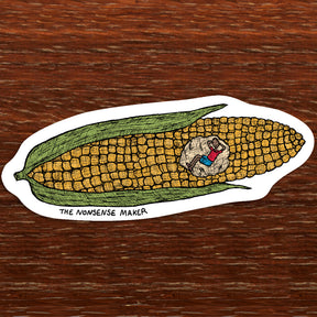 Corn Sticker - Vinyl Stickers
