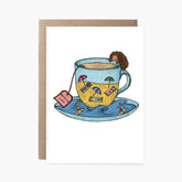 Teacup Aussie Beach - Australian Greeting Card