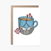 Canberra Teacup - Australian Greeting Card