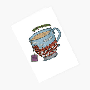 Adelaide Teacup - Australian Greeting Card