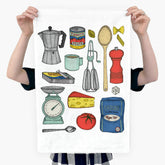 Italian Kitchen - Art Tea Towels