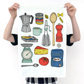 Italian Kitchen - Art Tea Towels