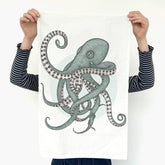 Octopus - Art Tea Towel