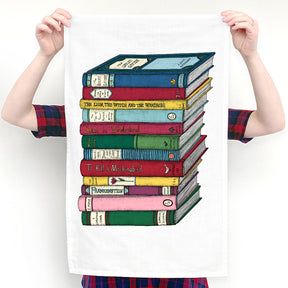 Book Lovers - Art Tea Towels
