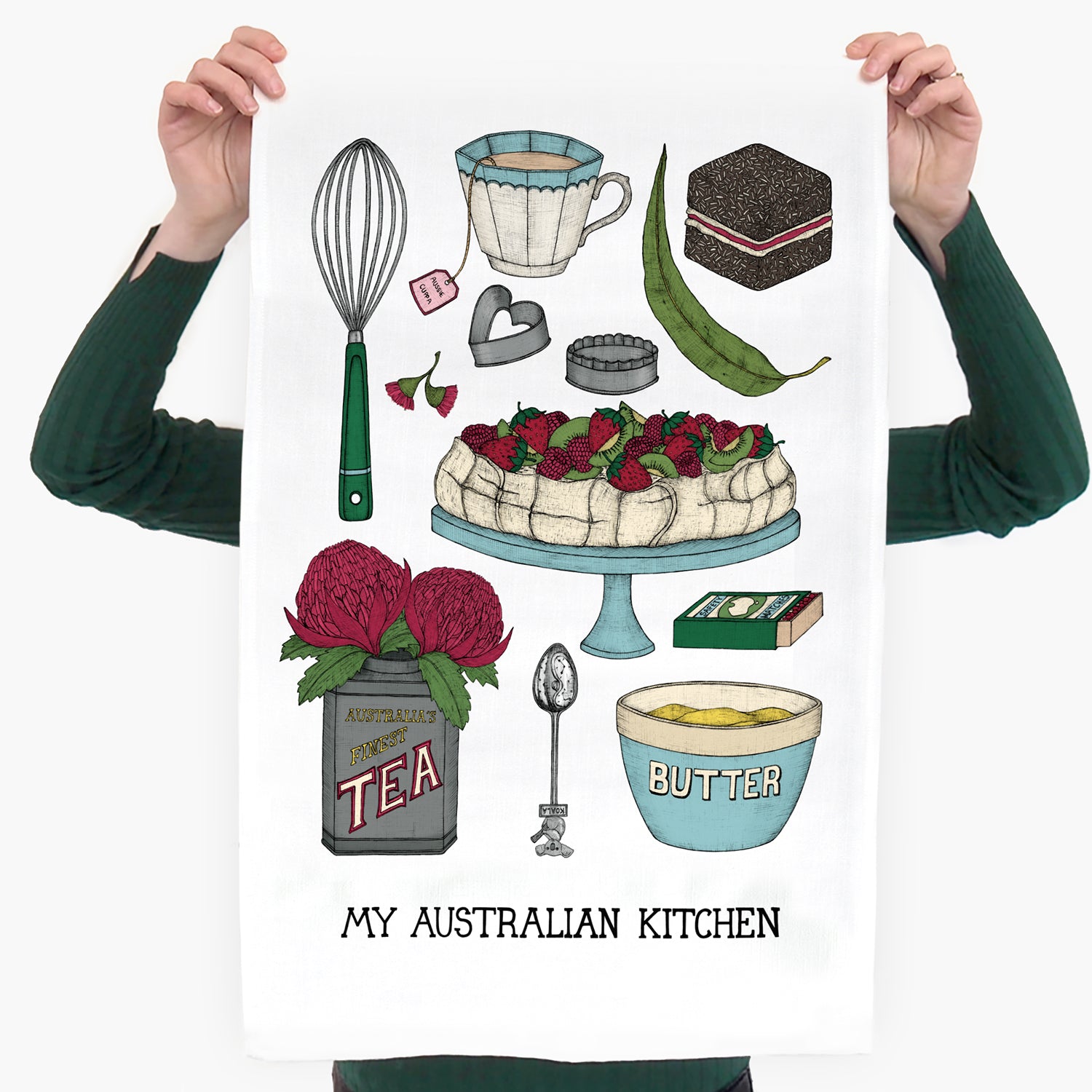 My Australian Kitchen - Art Tea Towels