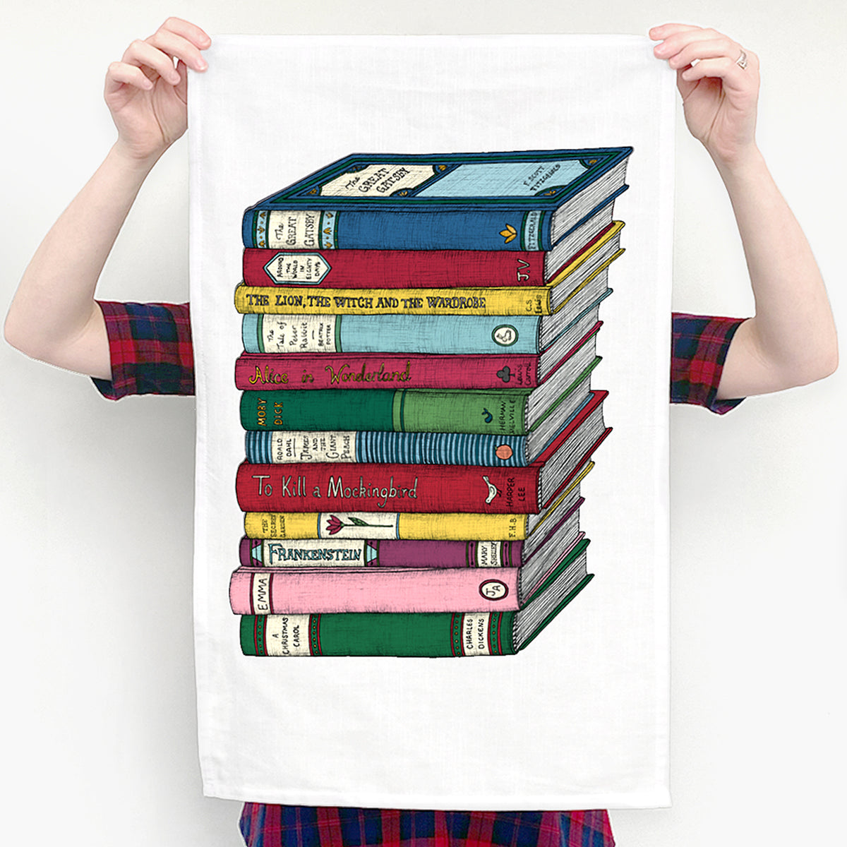 Book Lovers - Art Tea Towels