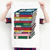 Book Lovers - Art Tea Towel