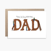 Thanks for fixing Everything Dad - Father's Day Card