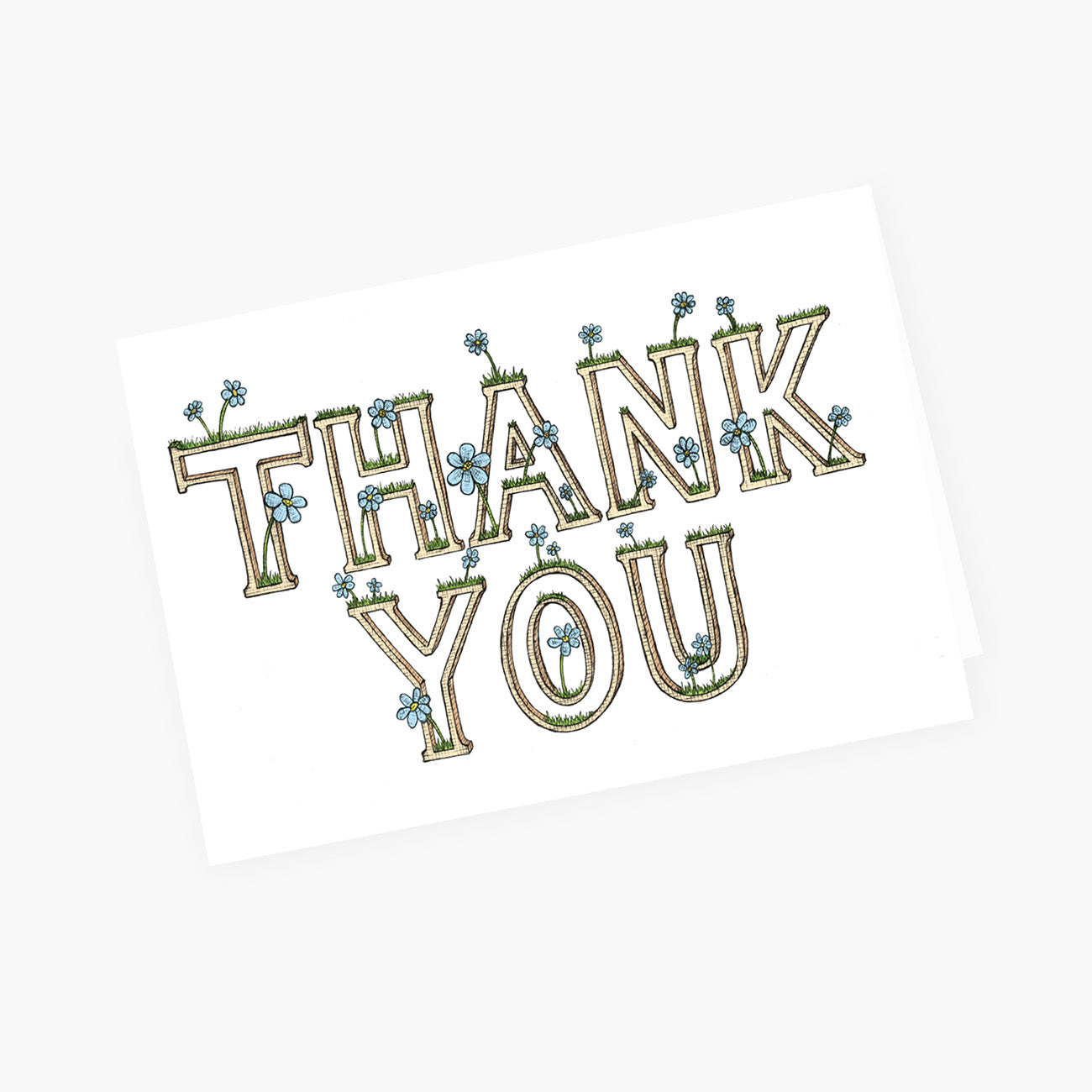 Thank You Daisies - Thank You Greeting Card