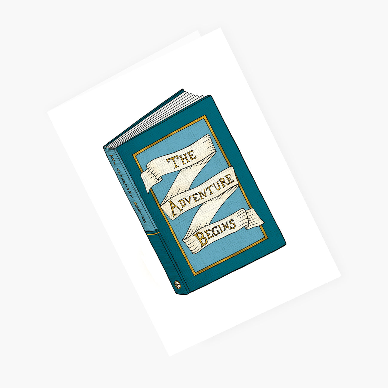 The Adventure Begins - Greeting Card