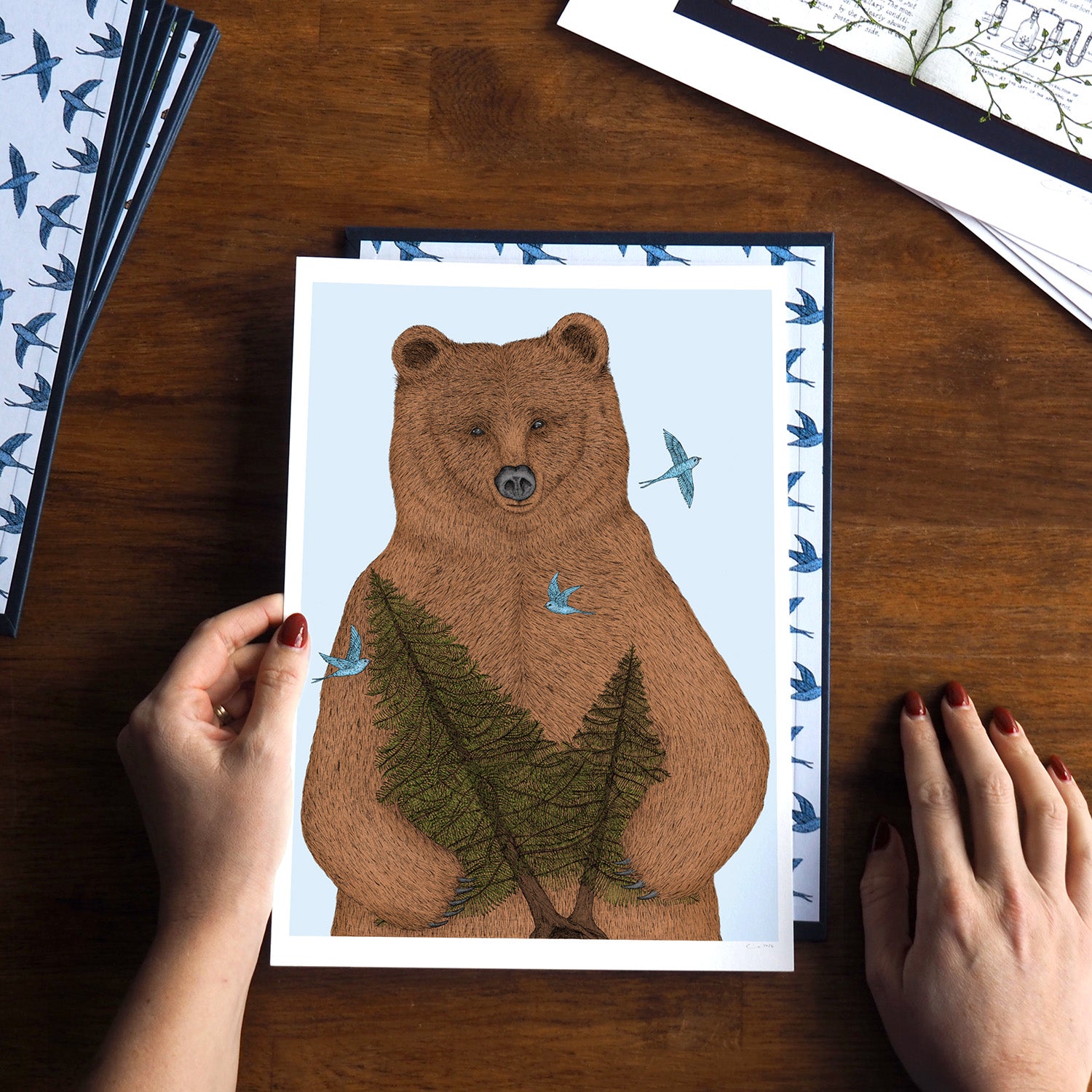 The Bear Who Left - Children's Wall Art