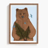 The Bear Who Left - Children's Wall Art