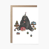 The Bear who Loves Cake - Happy Birthday Card