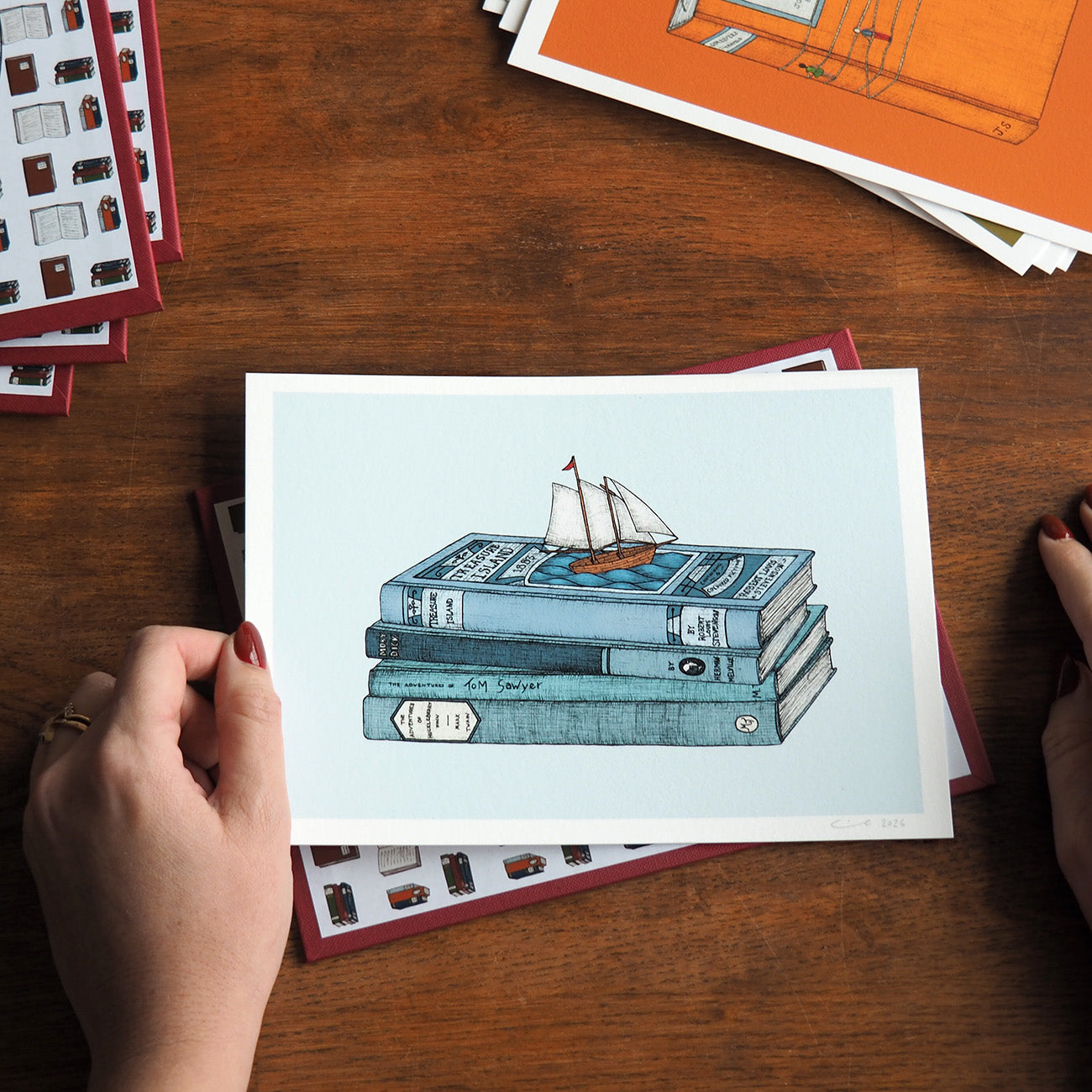 Treasure Island - Book Art Print