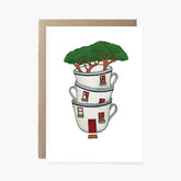 Tree in a Teacup  - Any Occasion Greeting Card