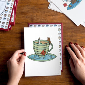 WA Teacup - Art Print