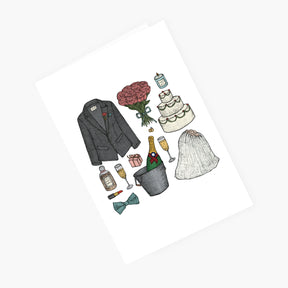 Wedding Keepsakes - Congratulations Wedding Card