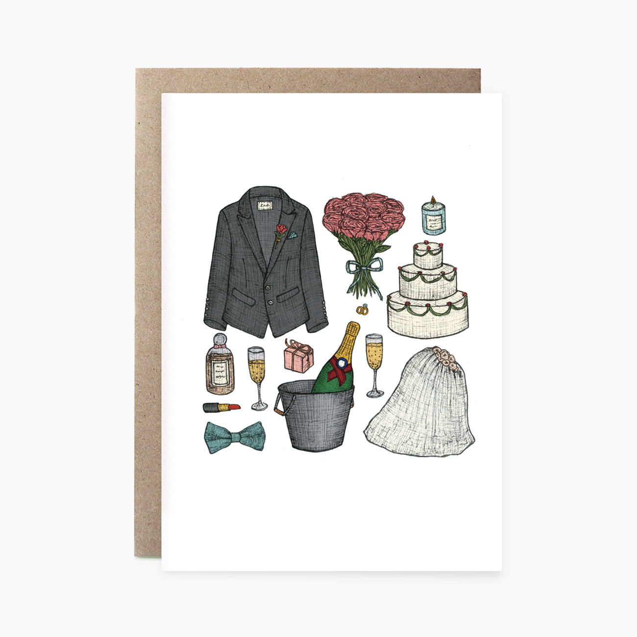 Wedding Keepsakes - Congratulations Wedding Card