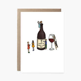 Wine Time - Greeting Card