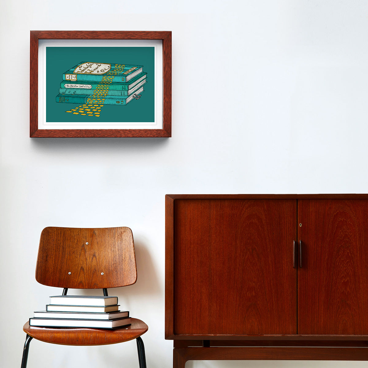 The Wizard of Oz - Book Art Print