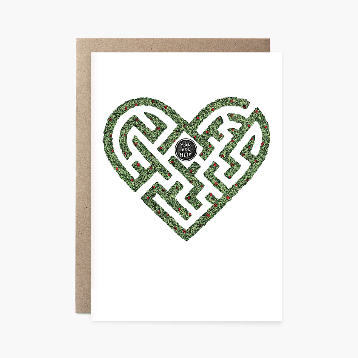 You Are Here - Loving Card