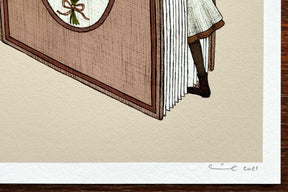 Anne of Green Gables artist signature close up