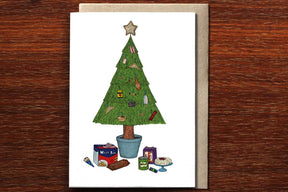 Aussie Snack Tree - Christmas Card
