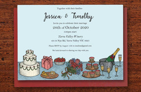 Banquet - Wedding Invitation Complete Set