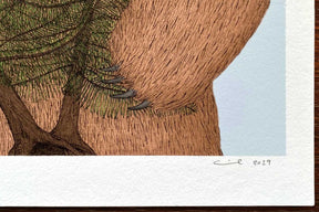 The Bear Who Left - Children's Wall Art