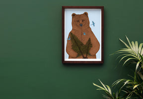 The Bear Who Left - Art Print