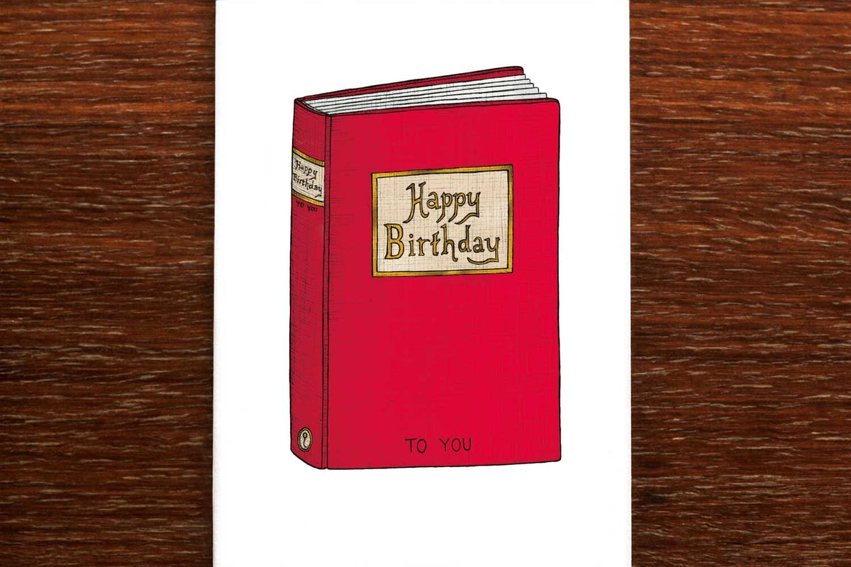 Birthday Book - Birthday Card
