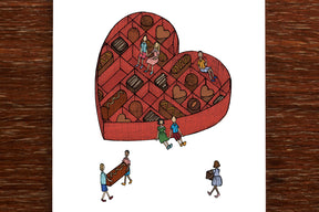 Box of Chocolates - Valentine's Day Card