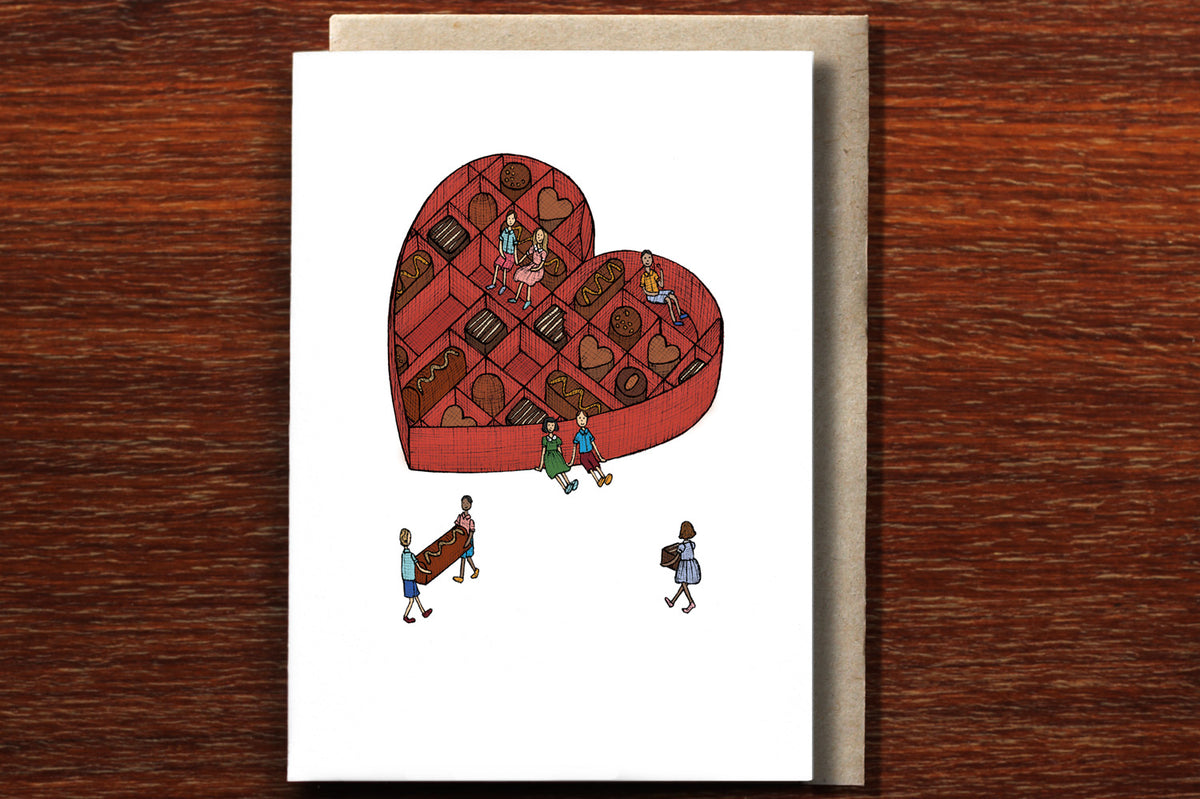 Box of Chocolates - Valentine's Day Card